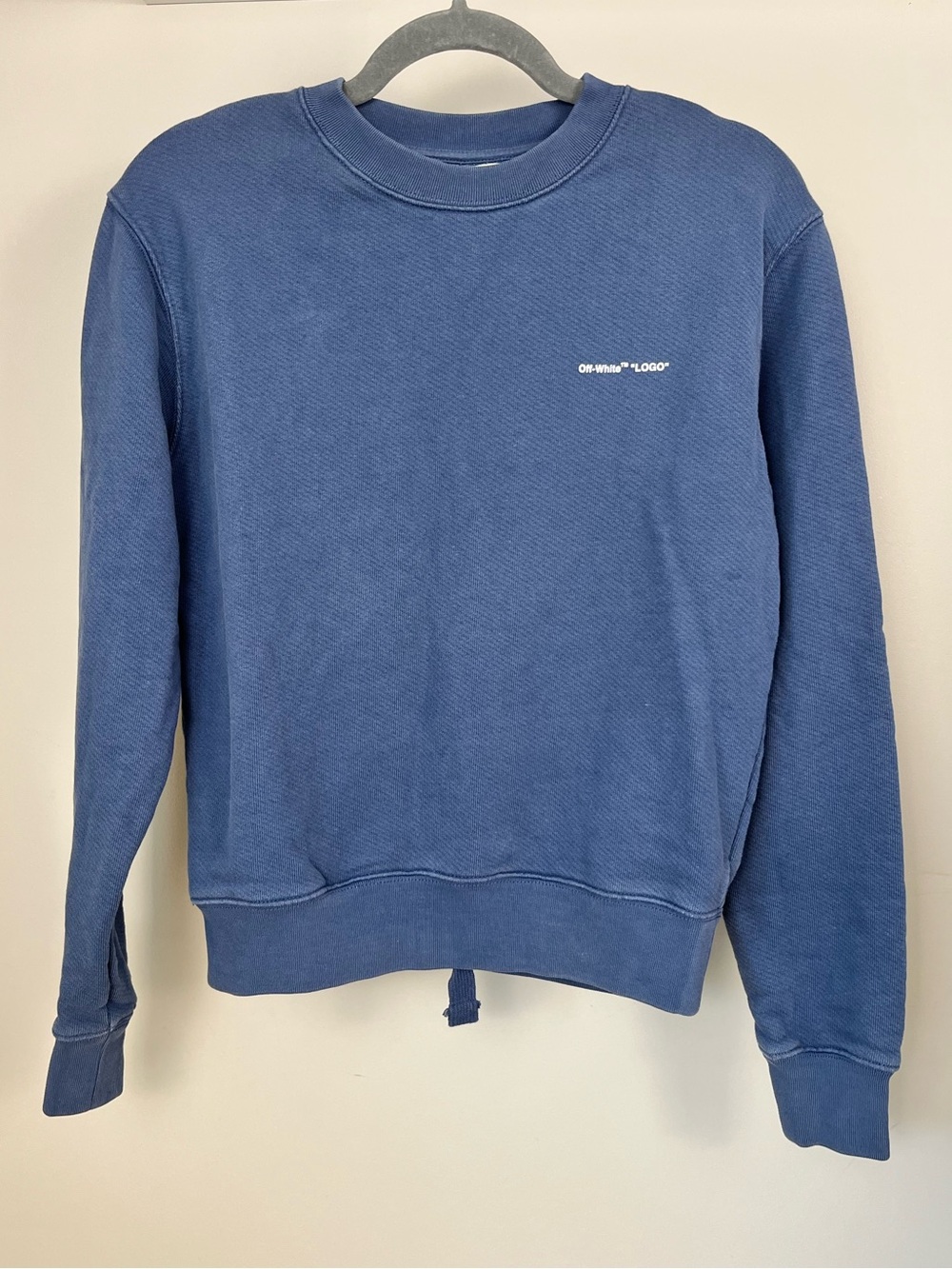 Off-White Logo Slim Crew sweatshirt